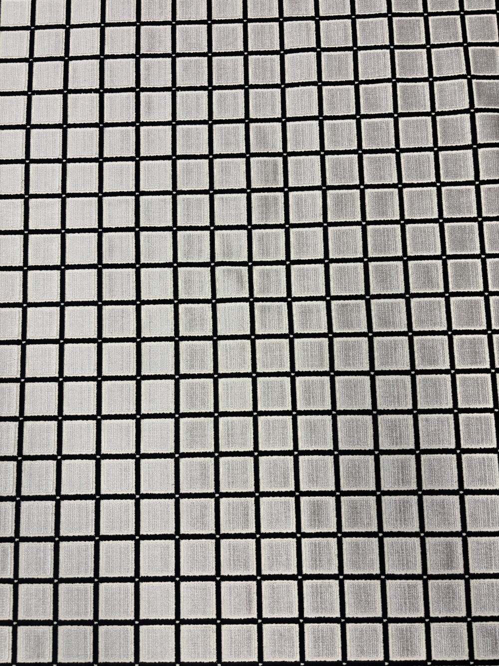 KRAVET Buitrago Beige Negro Black Check Upholstery Fabric 5464 PER YARD